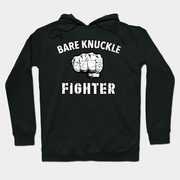 Bare Knuckle Fighter Boxing Boxer Fighter Hoodie by Super Fresh Art